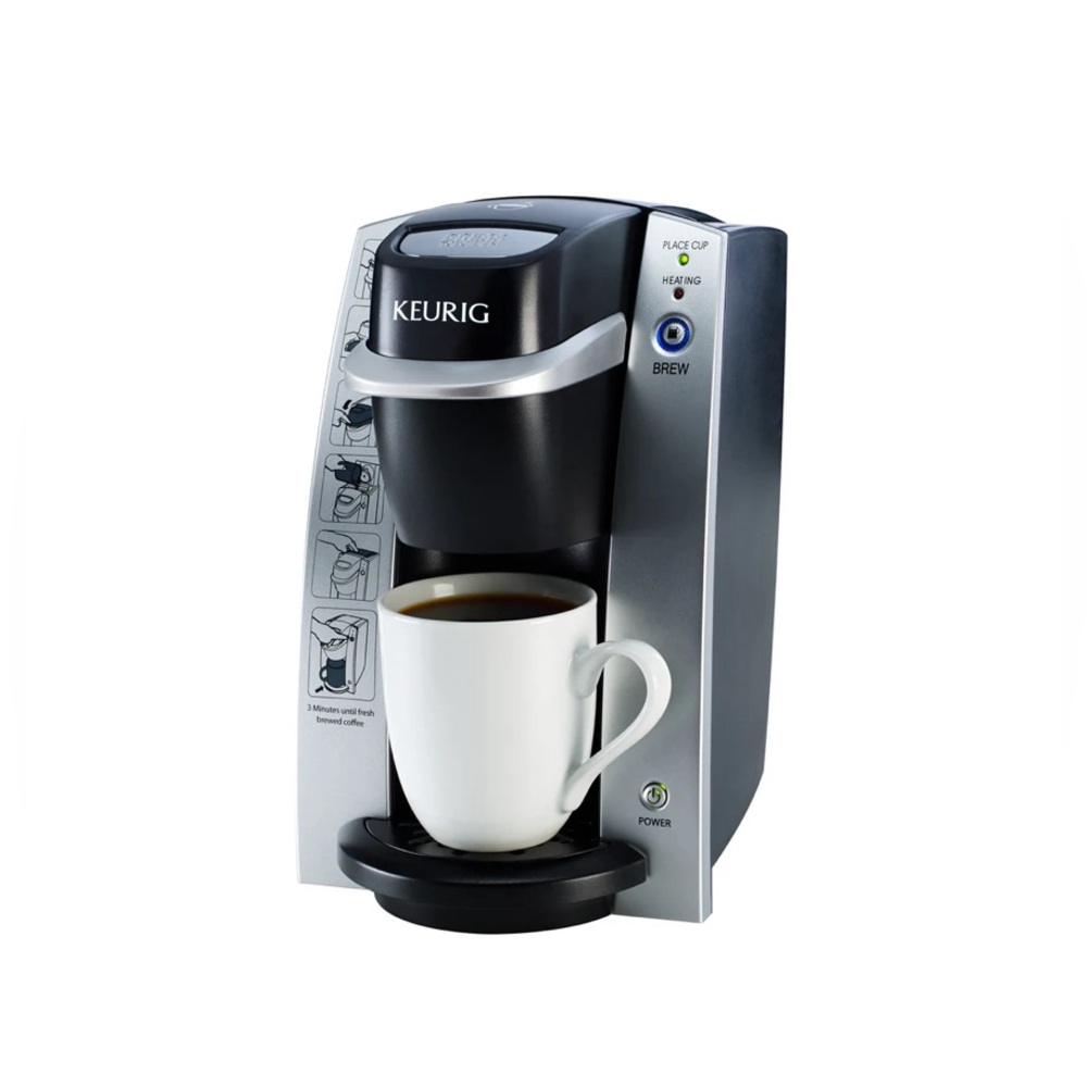 Keurig Black and Silver Coffee Brewer K130 In-Room Brewing System